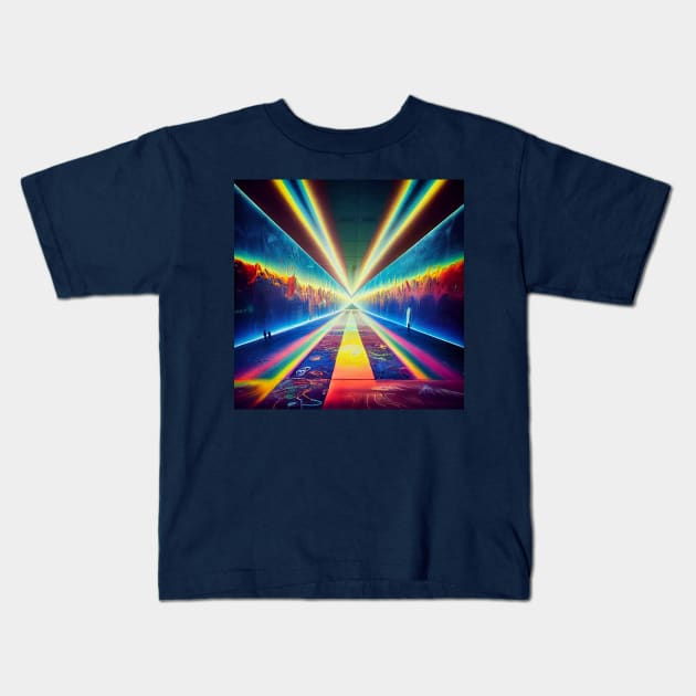 LZRZ/RAYZ - 3 Kids T-Shirt by LucdDrmn